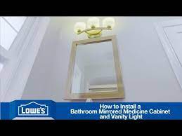 How To Install A Bathroom Vanity Mirror