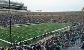 notre dame stadium section 15 home of