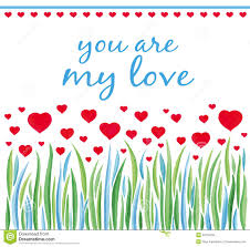 Valentines Day Card Design Stock Illustration Illustration Of
