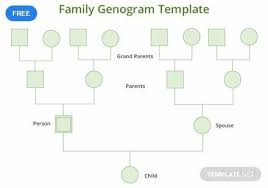 Get This Professionally Designed Genogram Chart To Represent