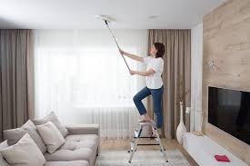 how to clean popcorn ceiling cleanzen