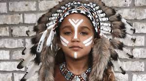 american indian makeup and hair
