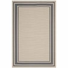 The swimming turtles area rug is suitable for indoor spaces and your outdoor oasis. Rim Solid Border 8x10 Indoor And Outdoor Area Rug Gray And Beige 1 Fred Meyer