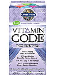 raw prenatal 30 vegetarian capsules