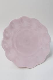 Vintage S Pink Milk Glass Cake