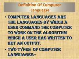 Ø features of a language. Importance Of Programming Languages Ppt