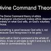 Divine Command Theory: Ethical Theory