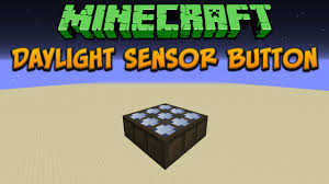 minecraft 1 8 daylight sensor on