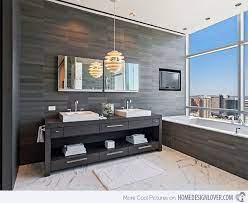 modern double sink bathroom vanity sets