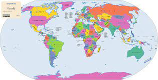political maps of the world mapswire