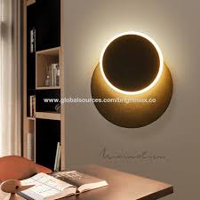 Indoor Led Wall Lamp Decorative Round