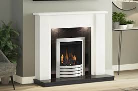 Be Modern Elda Marble Fireplace The