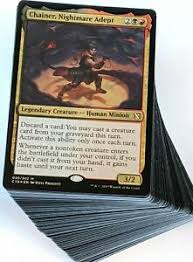 5 (3 with madness) at default price, this transforming creature is just a 3/3 (three power and three toughness) for five mana. Edh Mtg Magic Cards Graveyard Madness Custom Commander Deck Chainer Collectible Card Games Accessories Fzgil Magic The Gathering Cards Merchandise