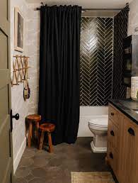 shower curtain upgrade use a curtain