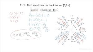 Trigonometric Equation In Factored Form