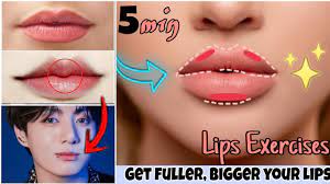 5min exercises for lips get fuller