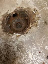 floor drain without cleanout plug yet