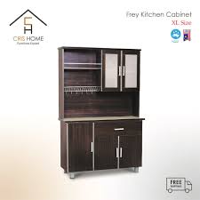 I finished the drawer assembly by attaching slides to the drawer bottoms. Crishome Nuhoom Frey High Xl Size Kitchen Cabinet Almari Dapur Shopee Malaysia