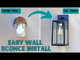 How To Change A Wall Sconce Beginner