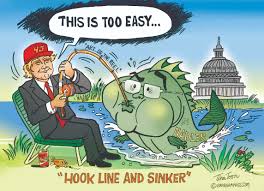 Image result for sign hook line and sinker