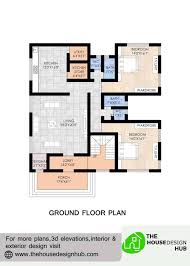 43 Ft 2 Bhk North Facing House Plan