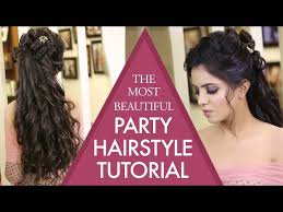 beautiful party hairstyle tutorial
