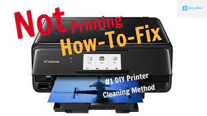 how to fix canon printer not printing