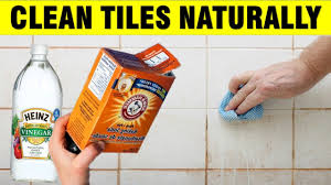 to clean wall floor tiles naturally