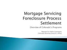 morte servicing foreclosure process
