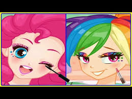 rainbow dash makeup beauty game