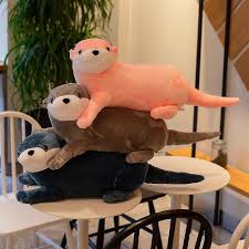 lovely otter plush toys stuffed