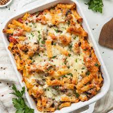 meatless baked ziti the live in kitchen