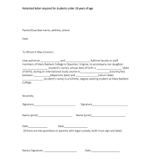 25 Notarized Letter Templates Samples Writing Guidelines