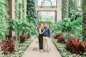 Winter Engagement Photos At Longwood