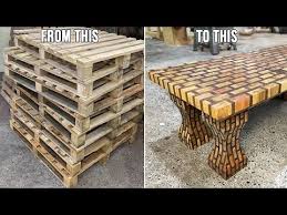 One Of A Kind Pallet Wood Table