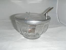 Vintage Diner Medco Glass Sugar Bowl