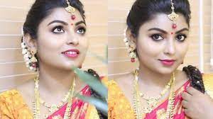 south indian bridal makeup tutorial