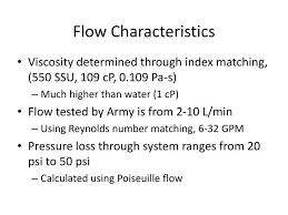 Daha sonra, hesap makinesi, dönüştürülecek ölçü biriminin kategorisini tespit eder, bu durumda 'dinamik akmazlık' seçin. Ppt Flow Characteristics Powerpoint Presentation Free Download Id 2275774