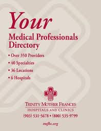 Trinity Mother Frances Medical Professionals Directory By