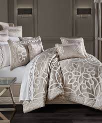 j queen deco silver comforter luxury