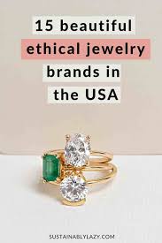 sustainable ethical jewelry brands