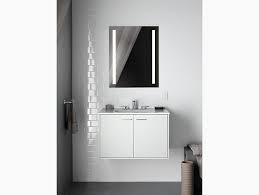 Kohler® verdera® lighted medicine cabinets deliver optimally bright, even and shadowless bathroom lighting that is exceptionally close to natural light. K 99007 Tlc Na Verdera Lighted Medicine Cabinet 24 X 30 Kohler