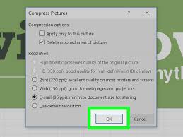 How To Reduce Size Of Excel Files With Pictures Wikihow