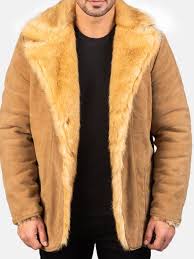 Men S Winter Ginger Faux Fur Coat
