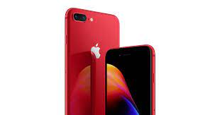 Both phones sport a beautiful glass enclosure, now in red, with a matching aluminum band and a sleek black front. Apple Introduces Iphone 8 And Iphone 8 Plus Product Red Special Edition Apple Ae