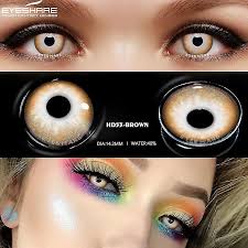 anime cosplay color contact lenses for