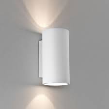 Astro 1287002 Bologna Zen Large Cylinder Up And Down White Wall Light Ideas4lighting