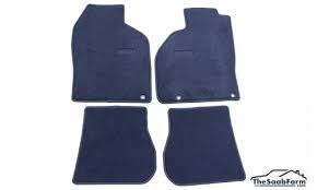 floor mats black saab 9 3 03 3 5 doors