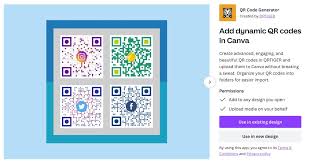 create static and dynamic qr codes on canva