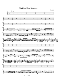 Free sheet music preview of nothing else matters for voice and other instruments (fake book) by metallica. Nothing Else Matters Sheet Music Nothing Else Matters Score Hamienet Com